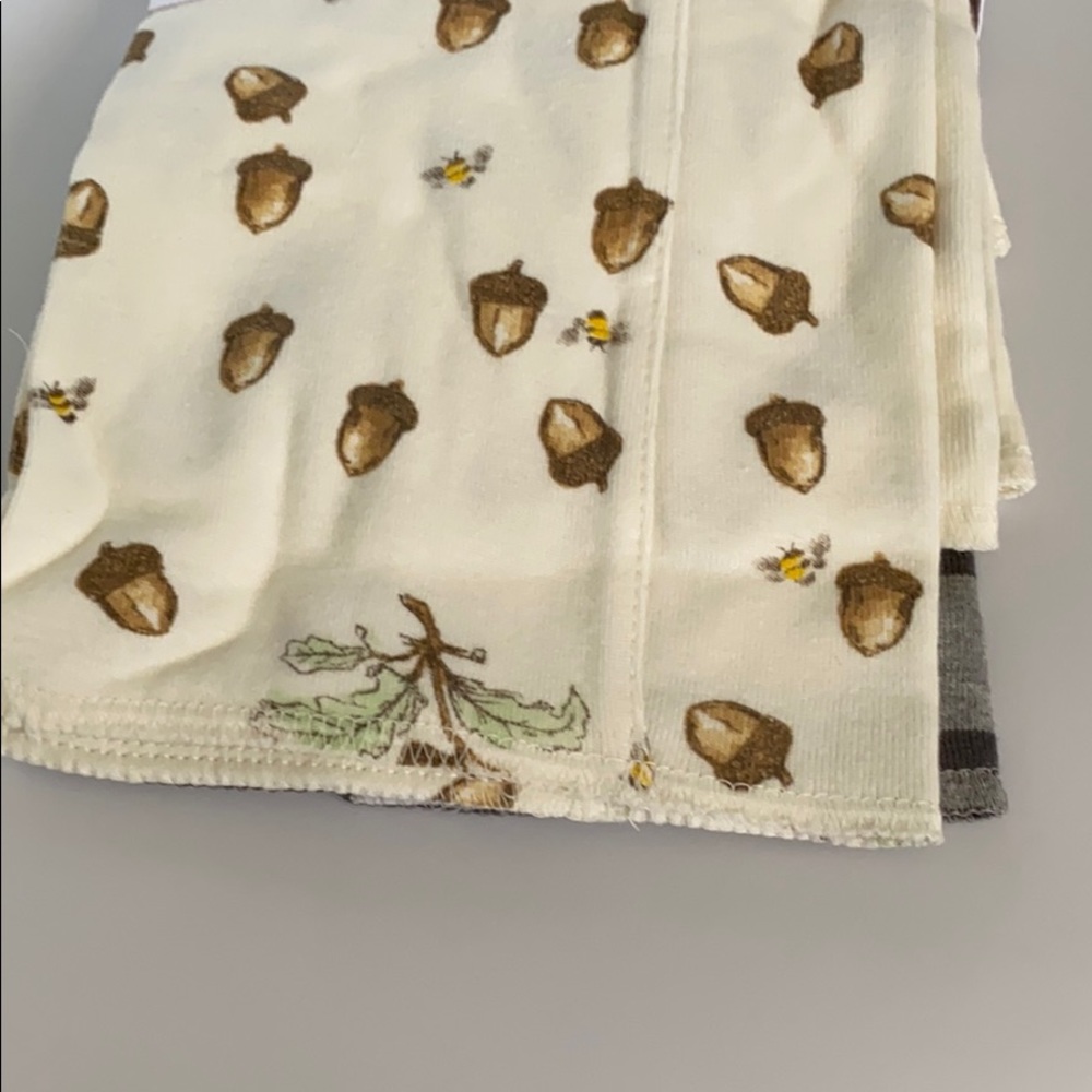 Burts bees baby burp cloths unisex - Picture 2 of 3